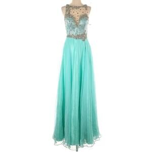 NWT Cinderella Embellished Maxi Gown Dress
